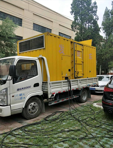 龙圩发电车出租-柴油发电机组排烟系统设计要求及其考虑因素
