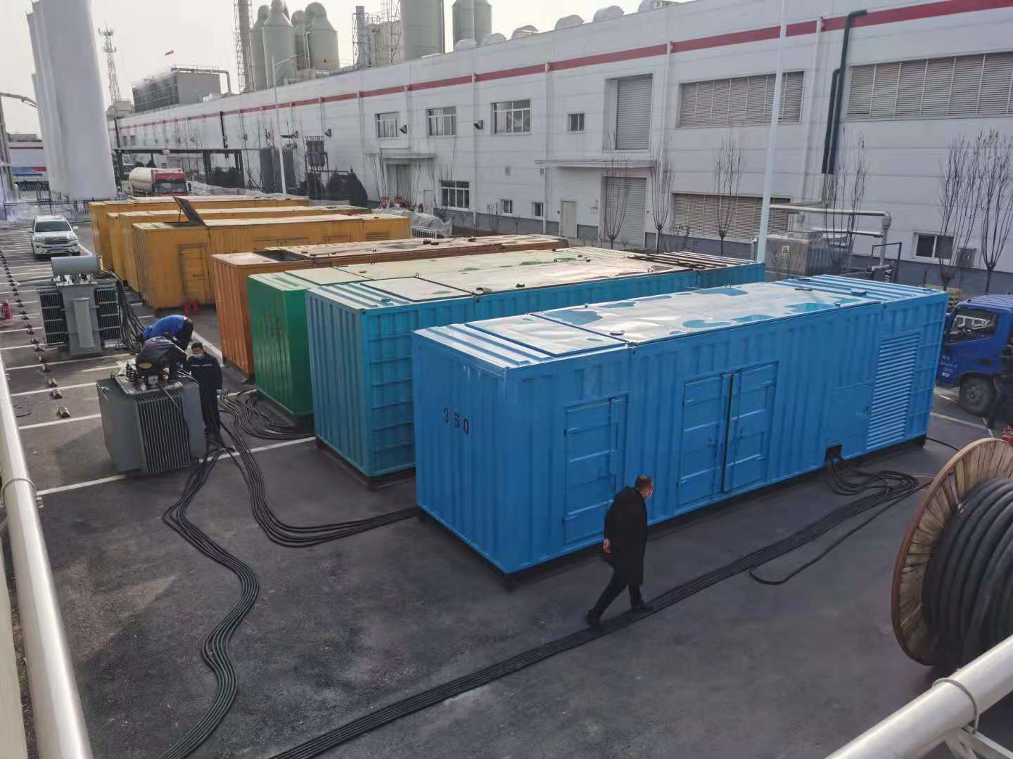 龙圩出租发电机-柴油发电机组三相采用什么接法